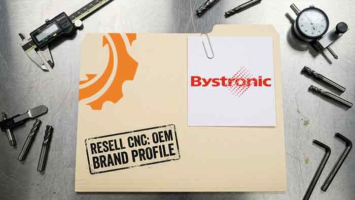 Bystronic fiber laser cutting system with the cutting enclosure closed and the operator control station at the front.