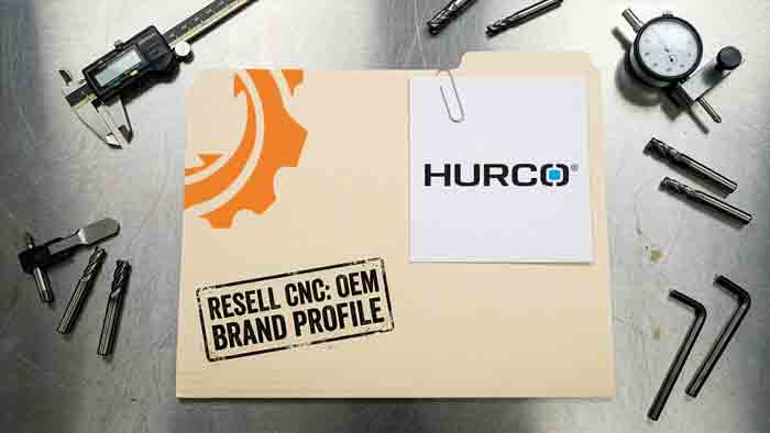 Hurco VMX vertical machining center with the dual-screen WinMax control, representing the Hurco brand and conversational programming.