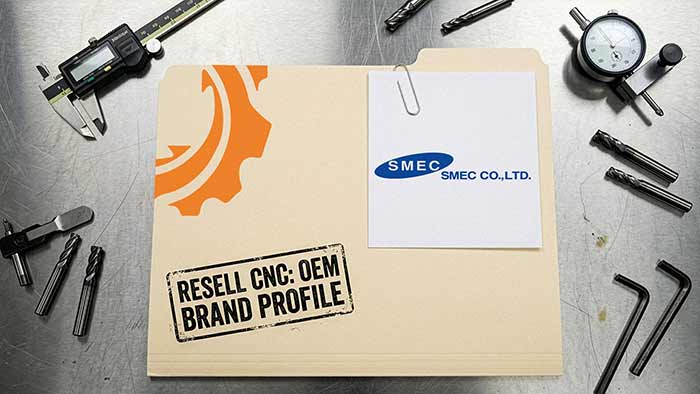 Used Samsung SMEC CNC turning center at Resell CNC, the Korean builder independent of Samsung since 1999