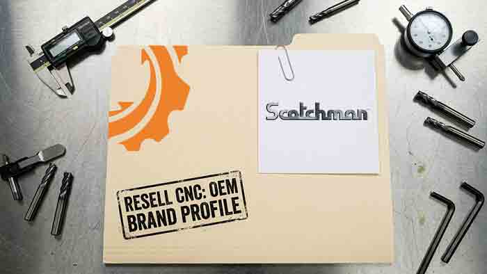 Scotchman hydraulic ironworker, CNC Brand Profile series header