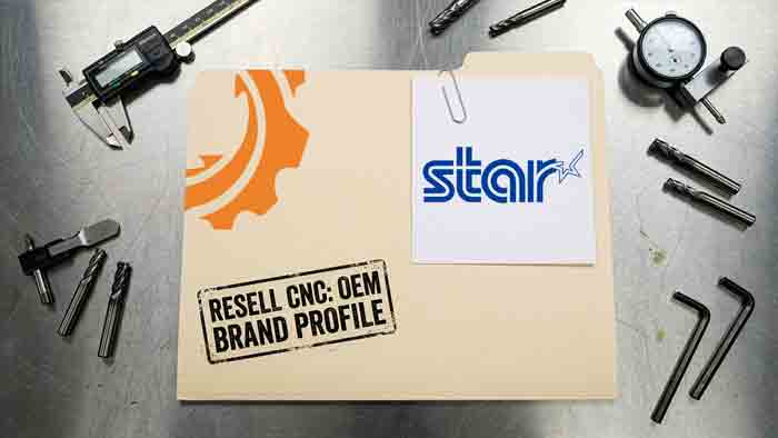 Star Micronics and the Sliding Head That Owns Small Parts | CNC Brand Profile | Resell CNC Star Micronics SR-32J Swiss-type sliding head CNC lathe, representing the Star brand and its leadership in precision small-part turning.