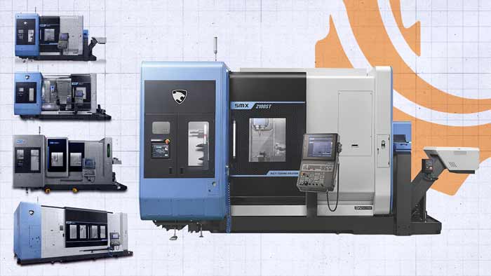 Doosan SMX Series Decoded: Sizes and Suffixes | CNC Family Breakdown | Resell CNC Doosan SMX multi-tasking mill-turn turning center, the machine family whose model numbers set size and whose S, T, B, and L suffixes set configuration.