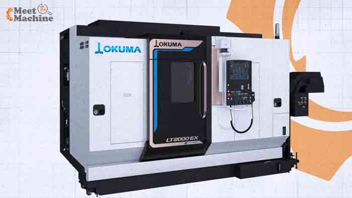 Okuma LT2000EX-2T2MY Twin-Spindle CNC Y-Axis Lathe