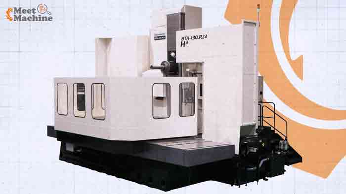 Toshiba BTD-130H 5.1" CNC Table-Type Horizontal Boring Mill