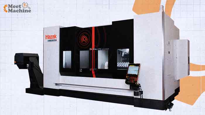 Mazak VTC-800/30SR | Resell CNC Mazak VTC-800/30SR traveling column vertical machining center with Smooth control pendant and side chip conveyor