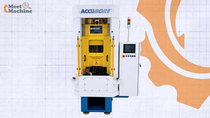 Used Accu-Cut 6SM-1 Six-Spindle Bore-Sizing Machine | Meet the Machine | Resell CNC Accu-Cut 6SM-1 six-spindle vertical single-pass diamond bore-sizing machine, the production honing machine that finishes metal part bores to precise size and roundness.