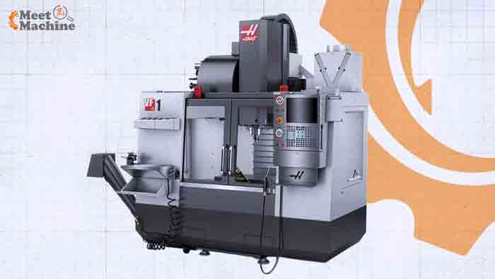 Haas VF-1 CNC Vertical Machining Center, Meet the Machine series header
