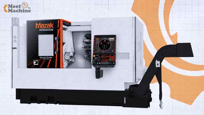 Used Mazak QTN 200 CNC Turning Center | Resell CNC Used Mazak QTN-200 CNC turning center on the floor at Resell CNC, slant bed lathe with Mazatrol control and 8 inch chuck