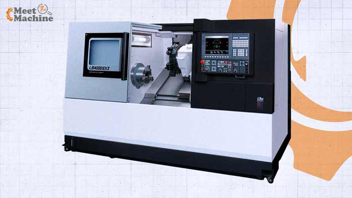 Used Okuma LB4000 horizontal CNC turning center, box slant-bed lathe, front view used-okuma-lb4000-cnc-turning-center-hero.jpg