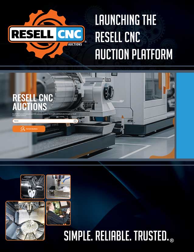 Launching the Resell CNC Auction Platform Details